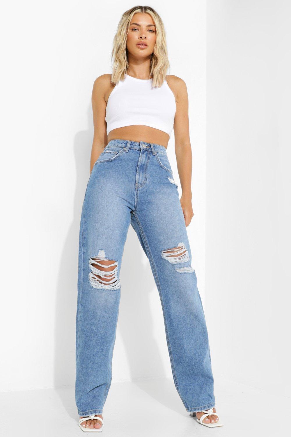 boyfriend jeans blue