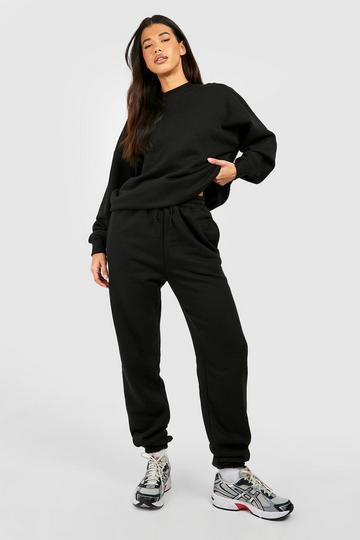 Tall Basic Cuffed Hem Joggers black