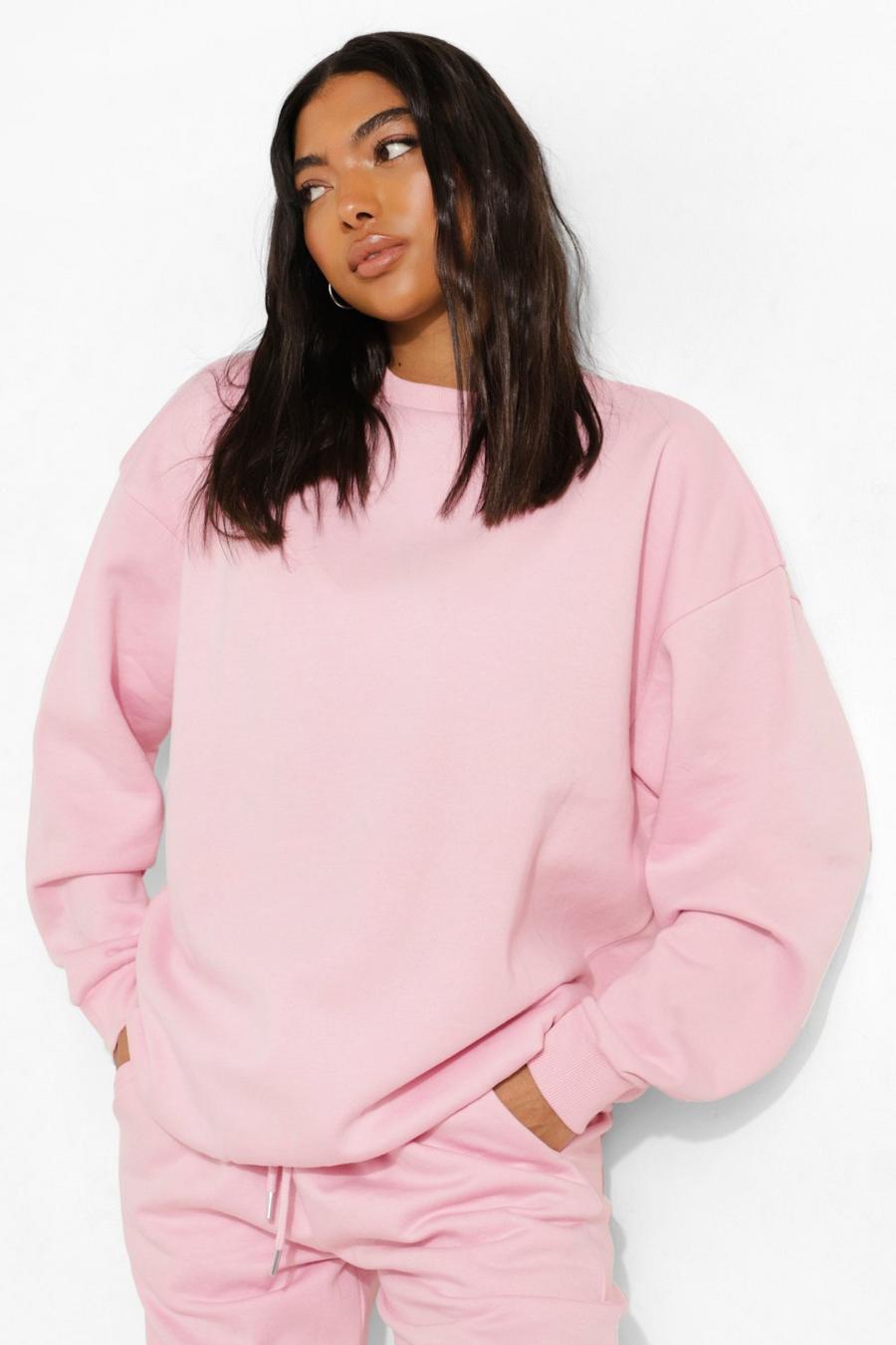 Pale pink Tall Oversized Sweatshirt image number 1