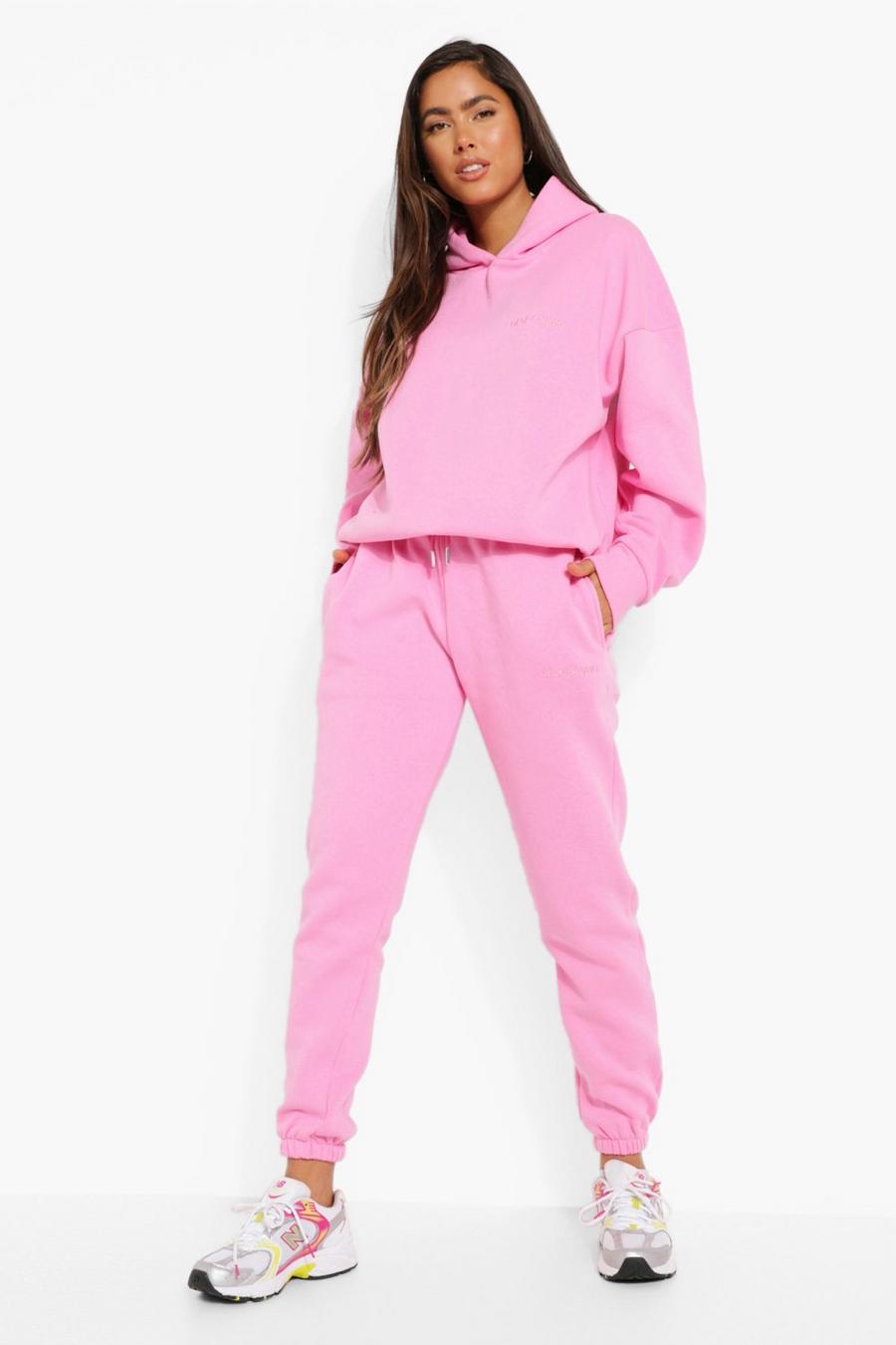Pink Ofcl Studio Embroidered Tracksuit image number 1