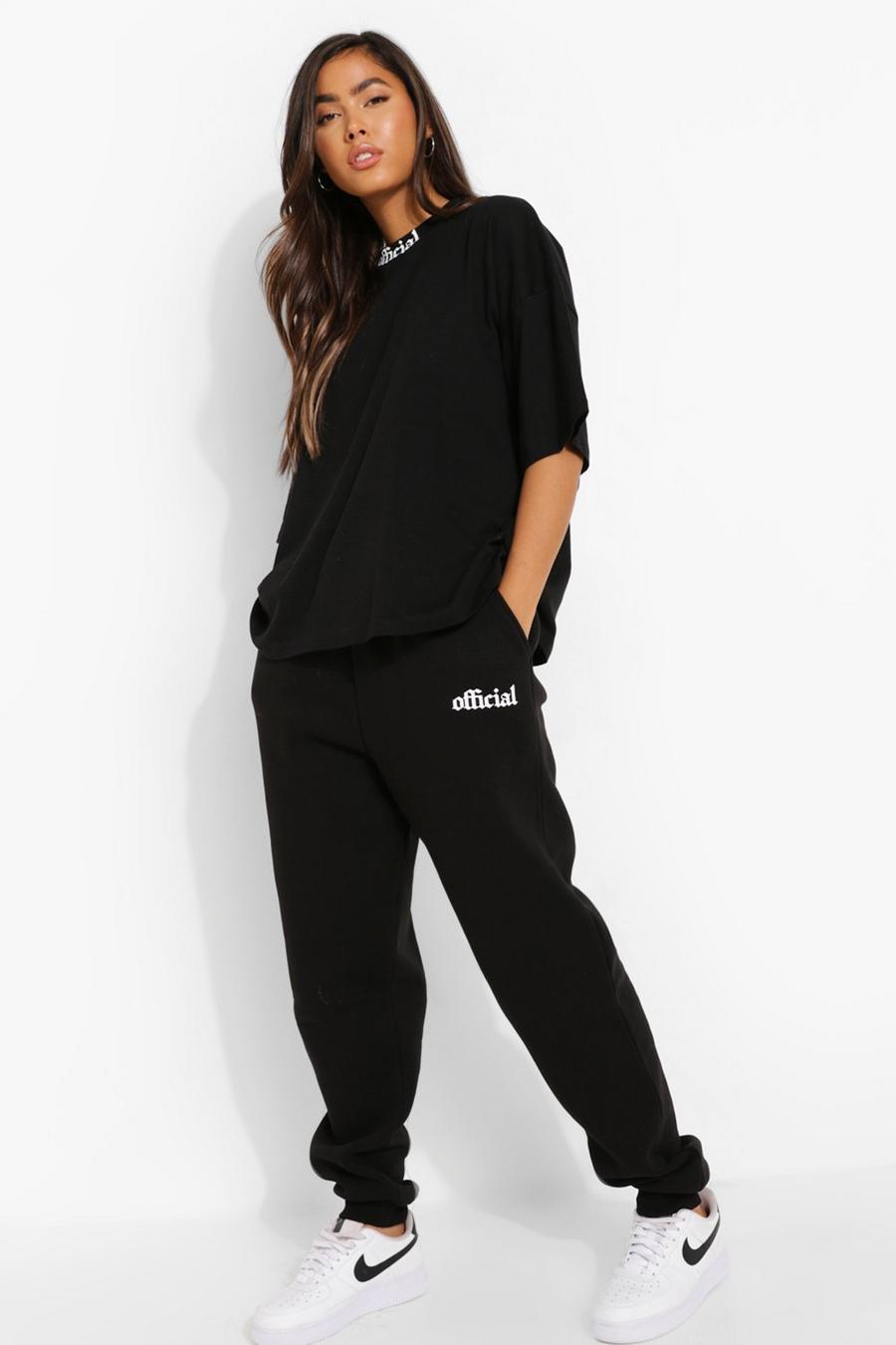 Oversized Official Graphic T-Shirt & Joggers