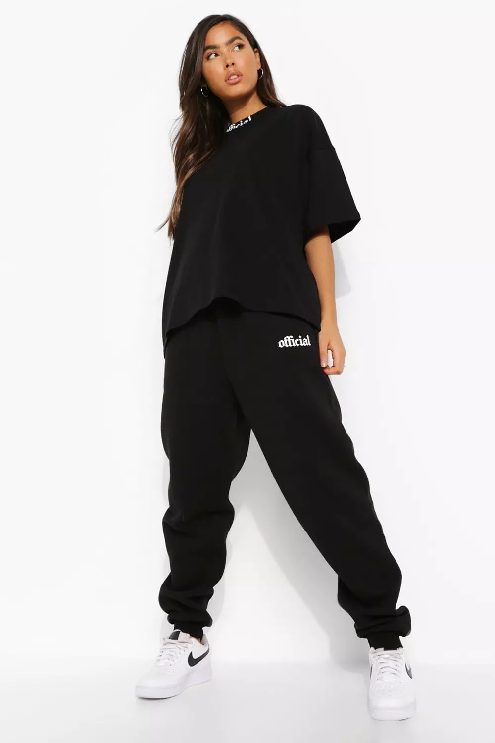 Oversized Official Print T-Shirt & Joggers