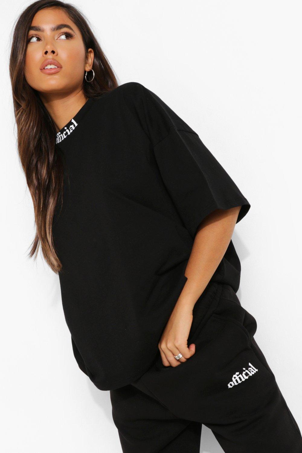 Oversized Official Graphic T-Shirt & Joggers