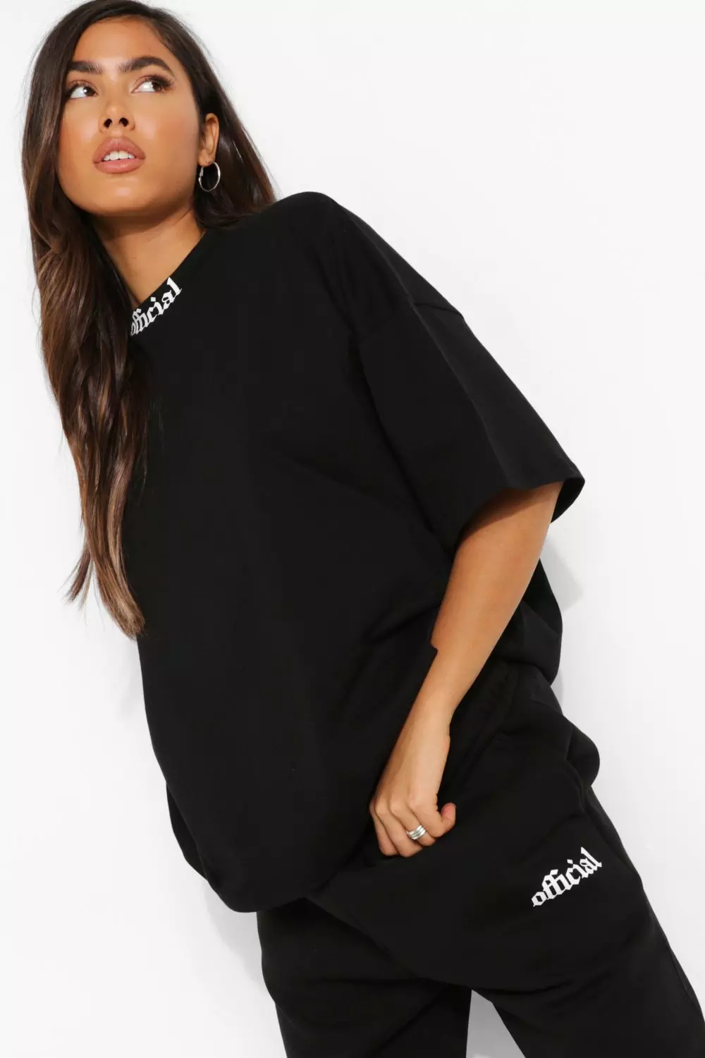 Oversized Official Print T-Shirt & Joggers