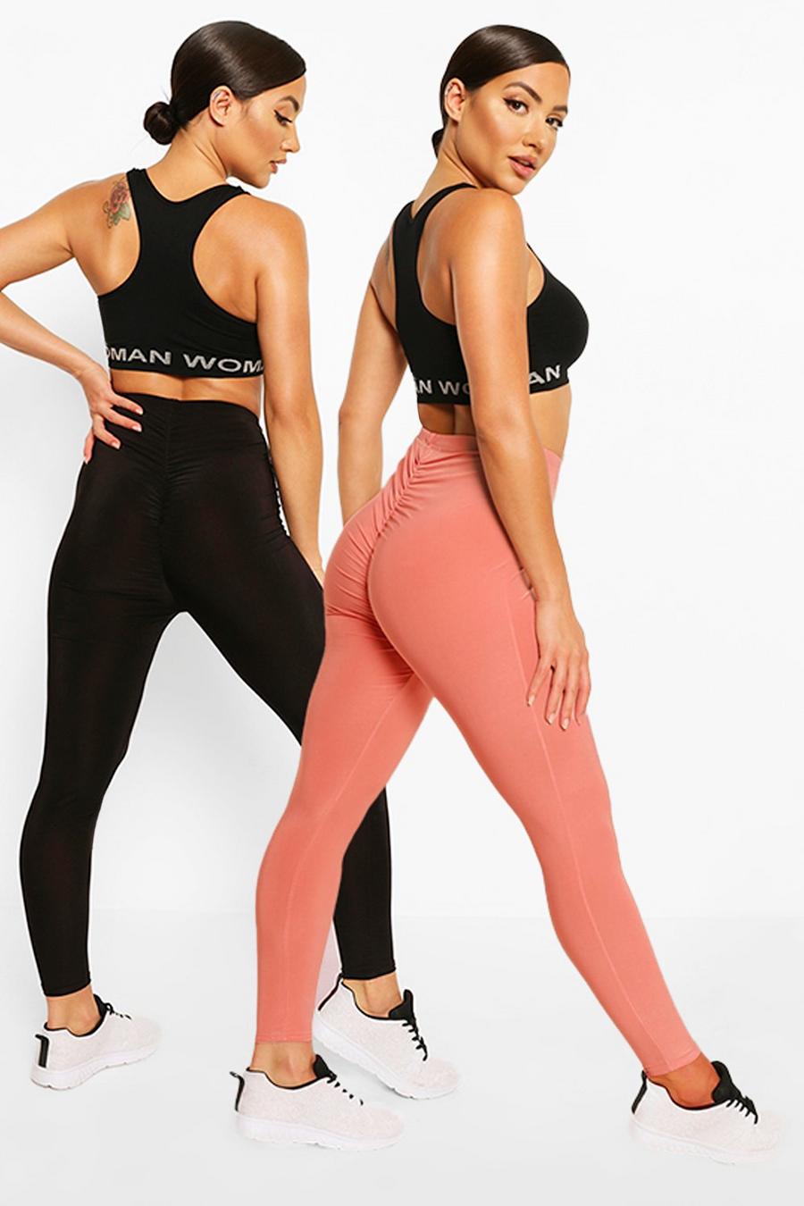 Blush 2 Pack Booty Boost Leggings image number 1