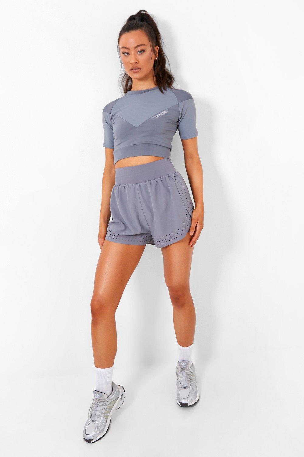 Double Layer Active Running Short
