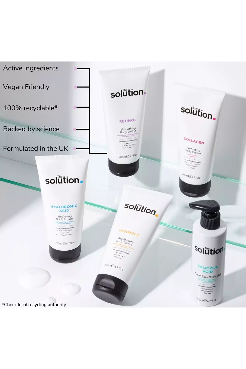 Pink The Solution Retinol Smoothing  Body Lotion alternative image
