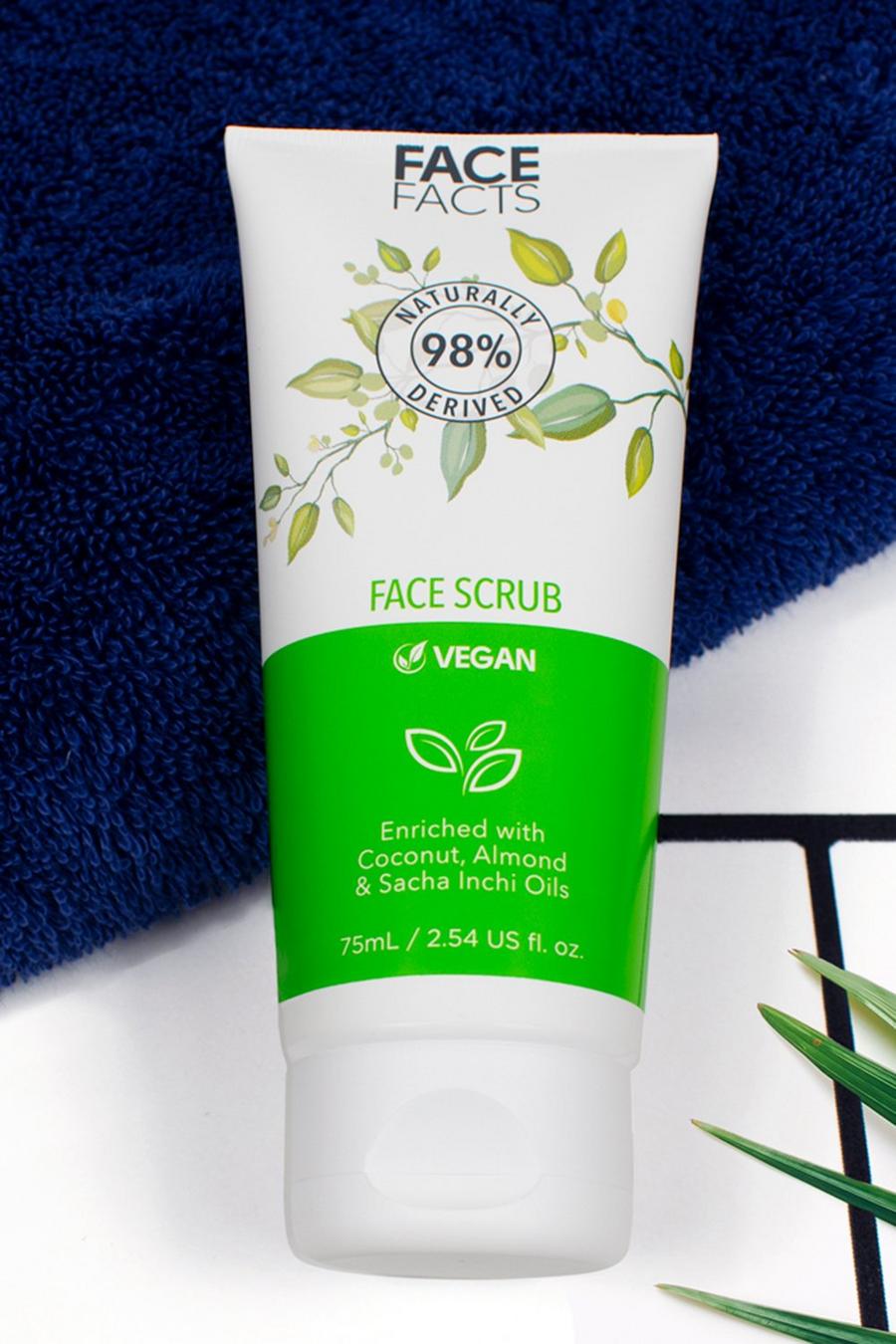 Green Face Facts 98% Natural Face Scrub image number 1