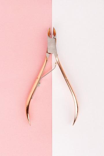 Gold Metallic Brushworks Cuticle Nippers