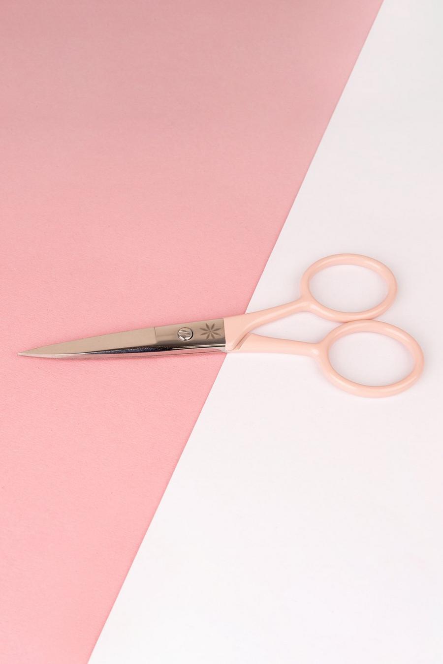Baby pink Brushworks Precision Manicure Scissors image number 1