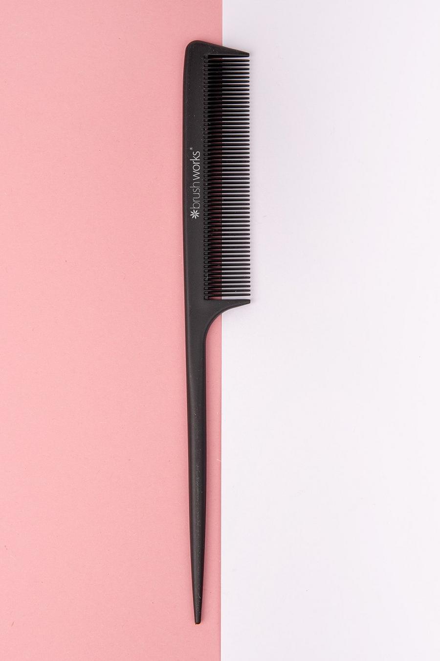 White Brushworks Anti-static Tail Comb image number 1