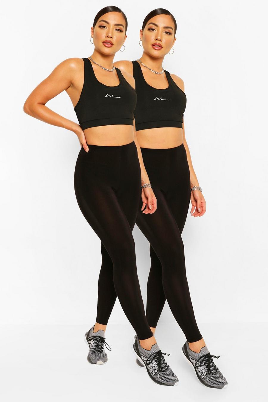 2 Pack Booty Boost Workout Leggings