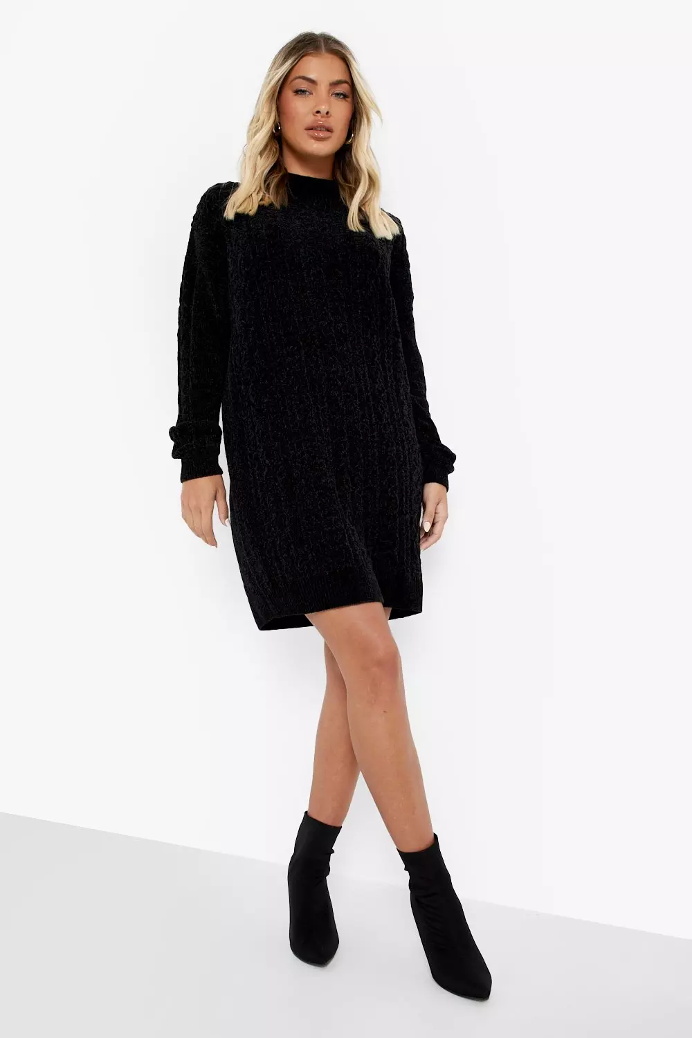 Chenille cheap jumper dress