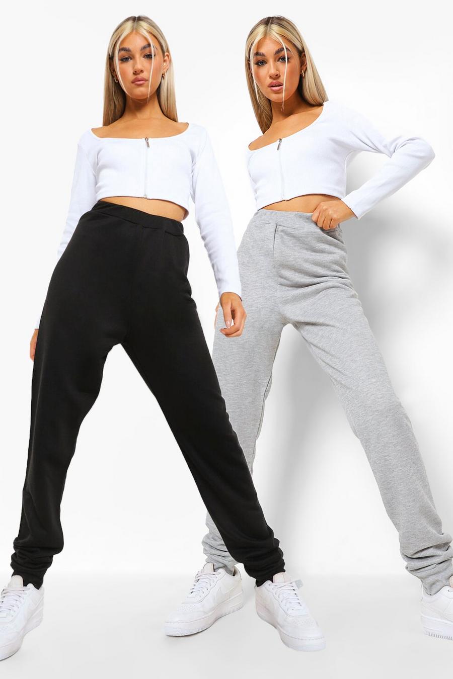 Grey Tall - Basic Joggers (2-pack) image number 1