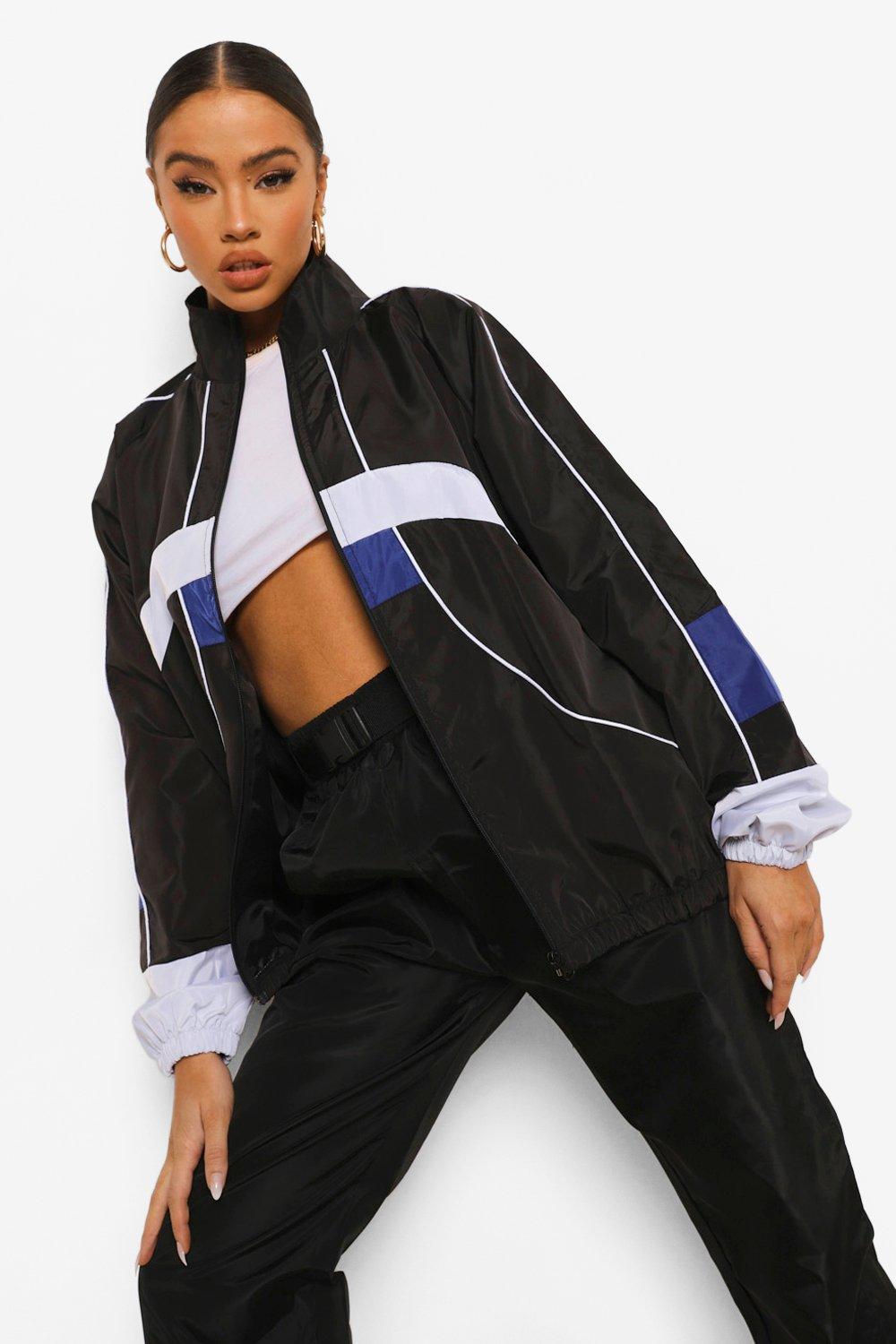 Missguided windbreaker sale