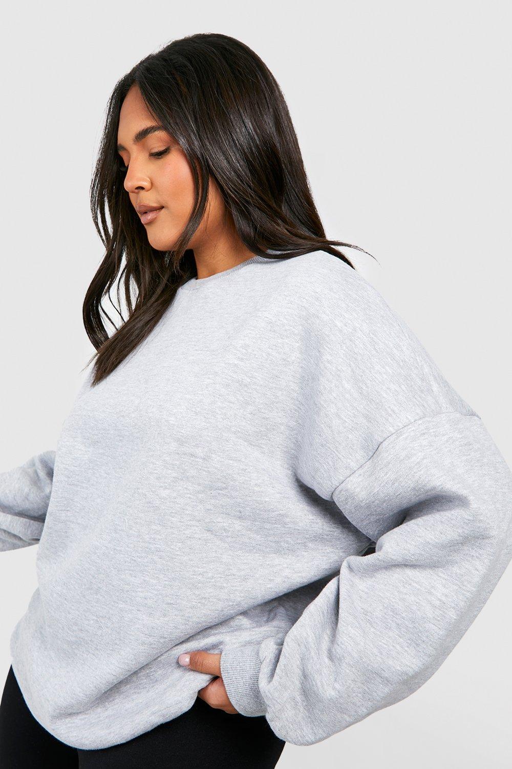 PMUYBHF Womens Plus Size Sweatshirt Womens Casual Loose Fitting