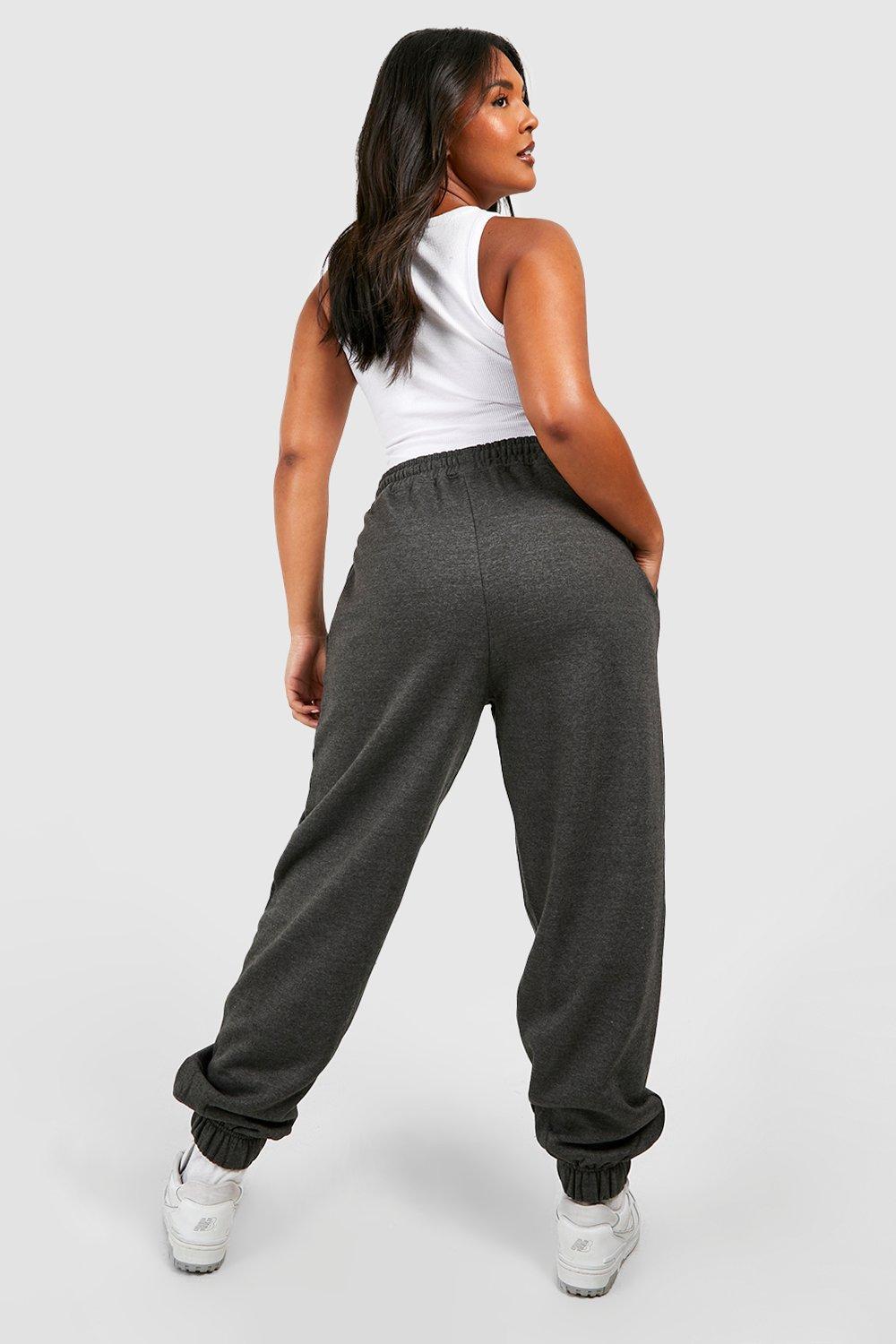 Grey basic store cuffed hem jogger