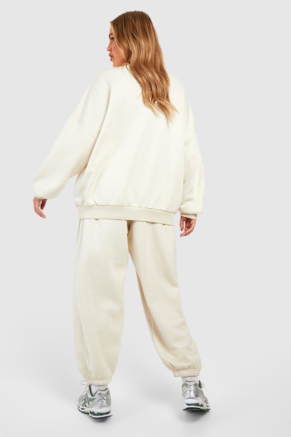 Recycled Plus Basic Cuffed Hem Track Pants