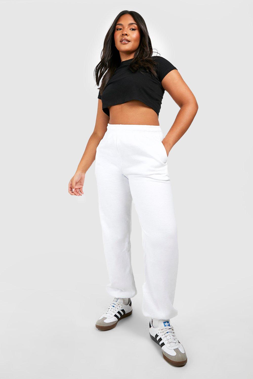 Missguided Petite White Oversized 90'S Loungewear Joggers