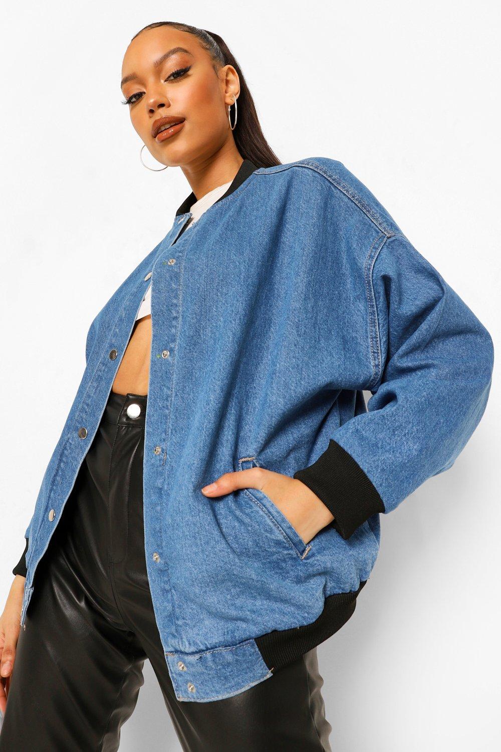 super oversized denim jacket