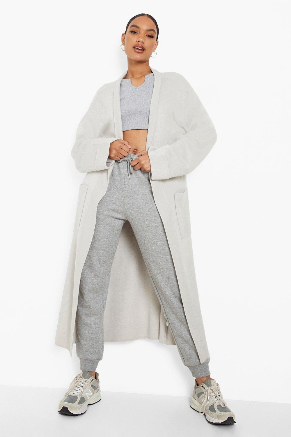 Fine Gauge Maxi Cardigan boohoo