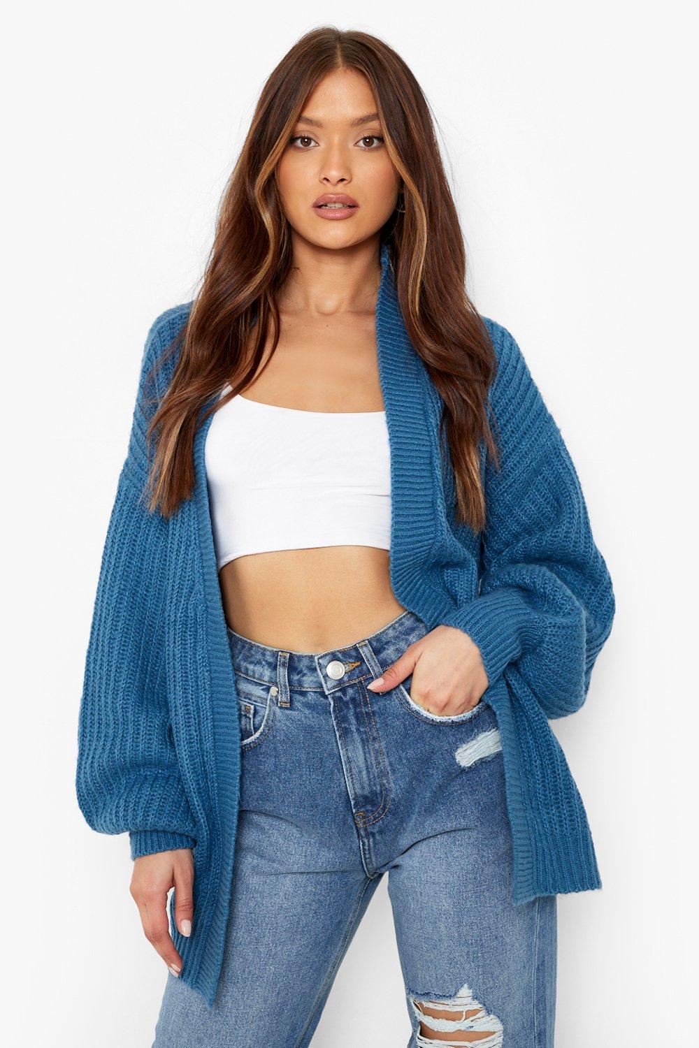 chunky edge to edge cardigan