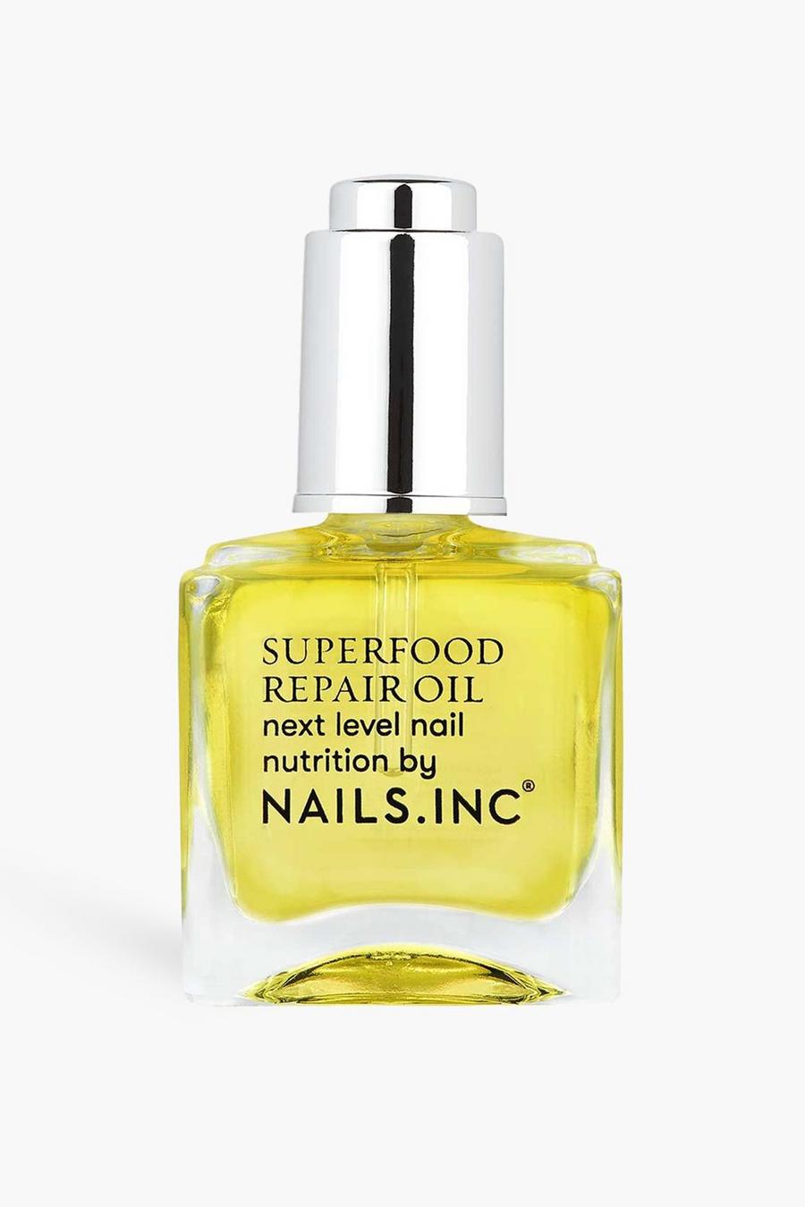 צהוב שמן טיפולי Treatment Superfood Repair Oil של Nails Inc image number 1