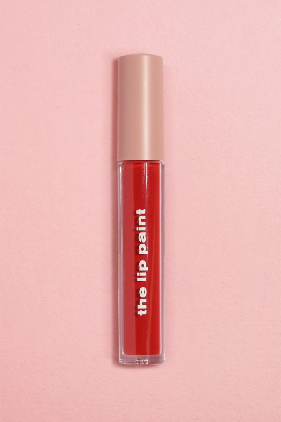 Red Boohoo Beauty Kissproof Matte Liquid Lipstick image number 1