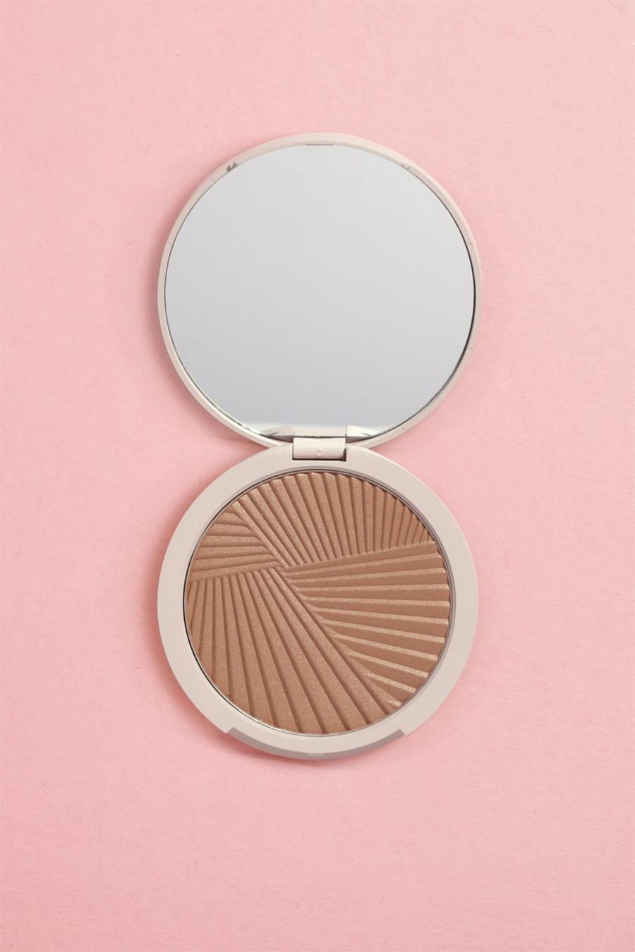 Medium boohoo BEAUTY Face & Body Bronzer Powder With Mirror image number 1