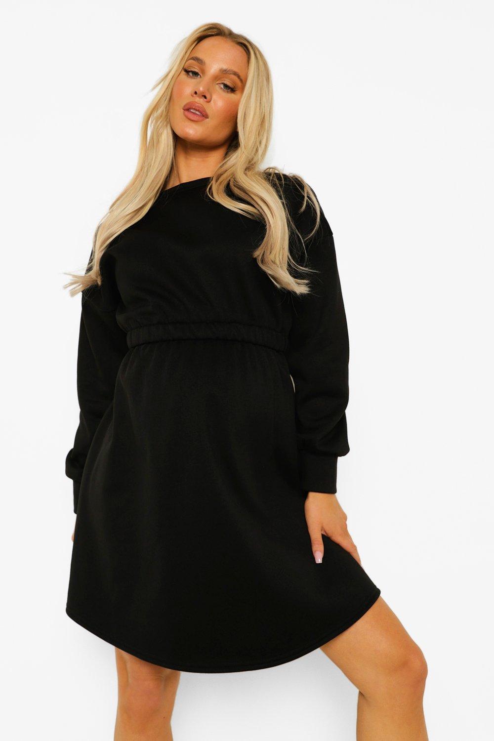 Maternity 2024 sweatshirt dress