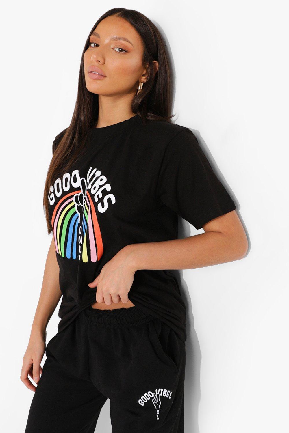 Boohoo best sale rainbow tracksuit