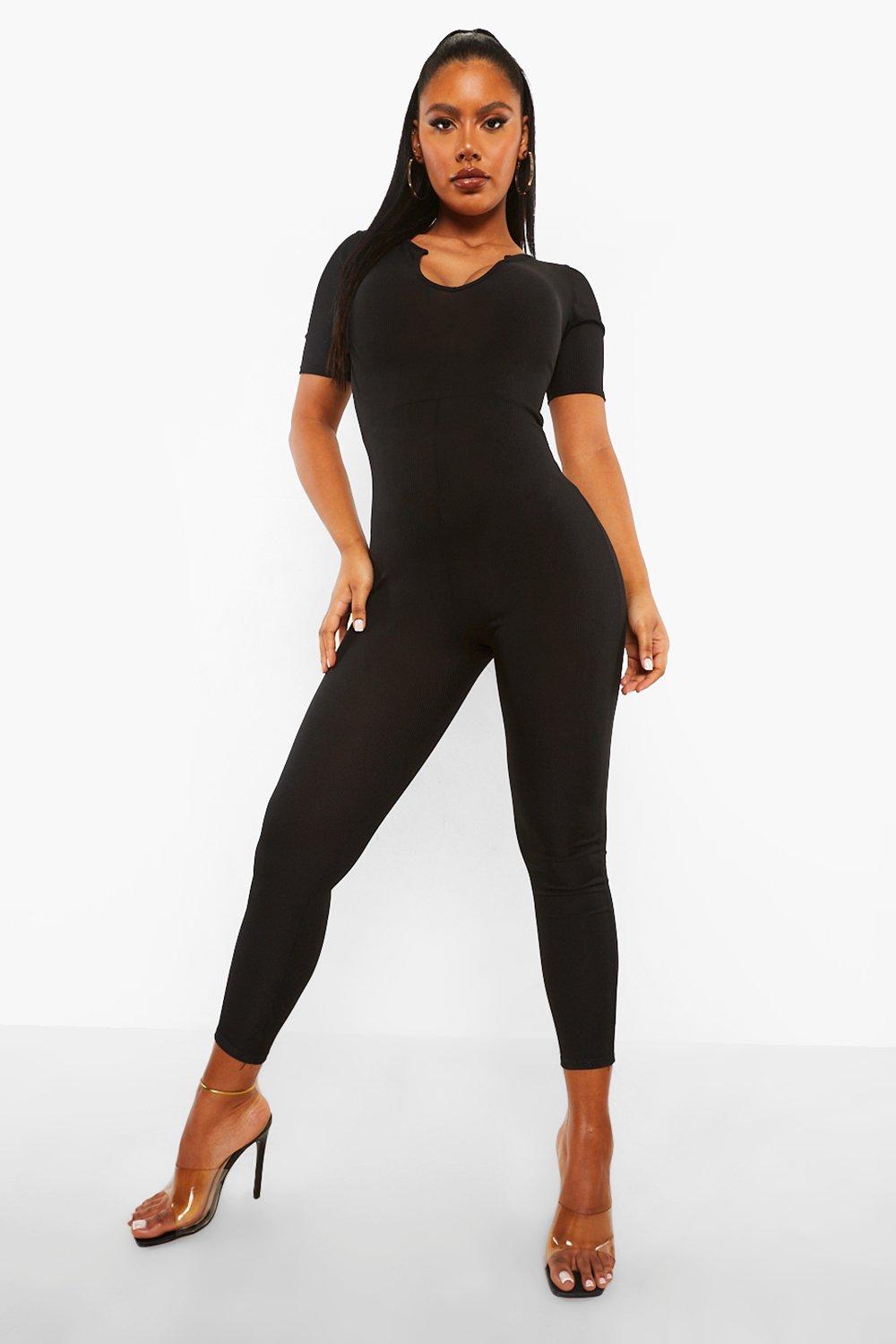 Boohoo cheap plunge jumpsuit