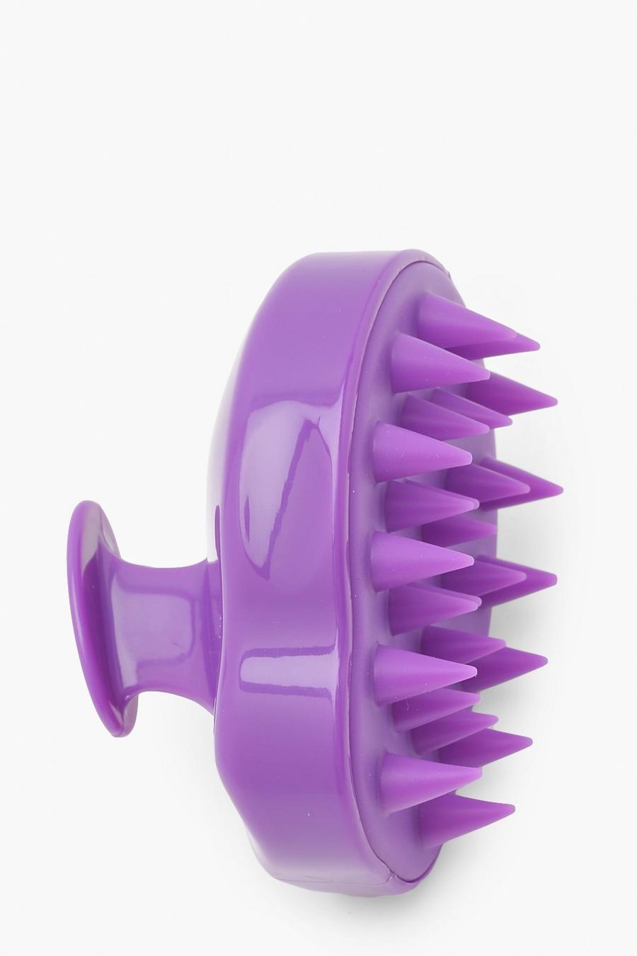 Brosse massage pour shampoing, Purple image number 1