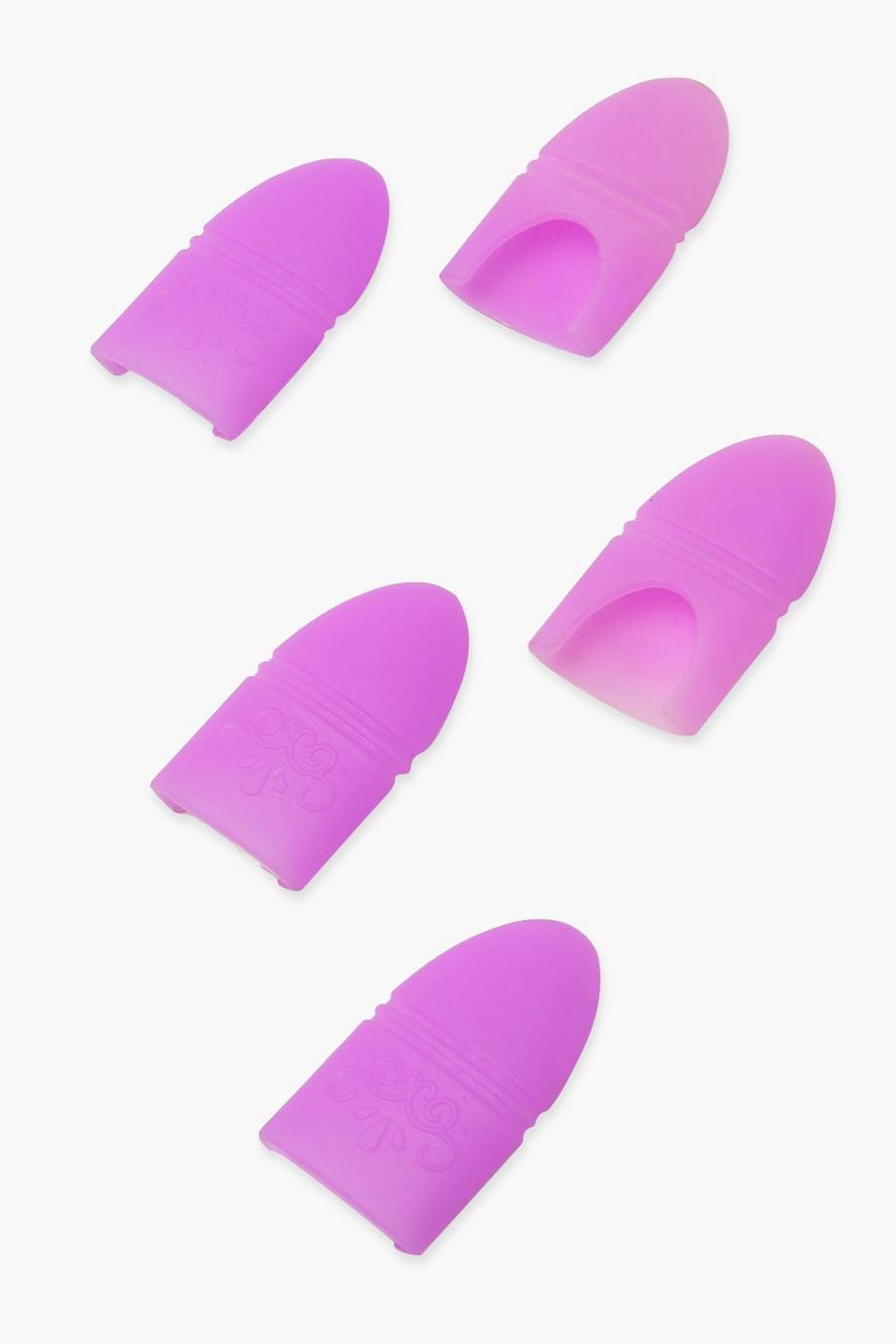 Lilac Nail Gel Remover Caps image number 1