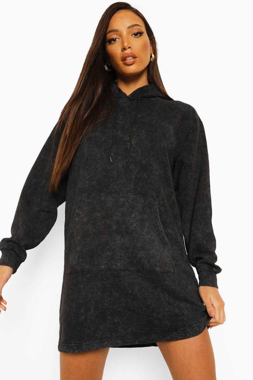 Boohoo discount hoodie dress