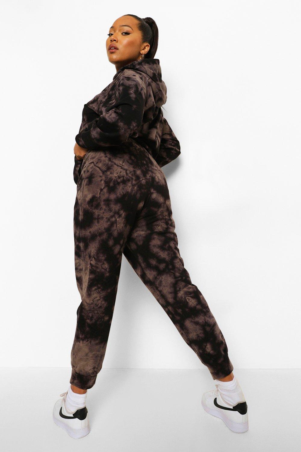 Plus size 2024 tie dye joggers