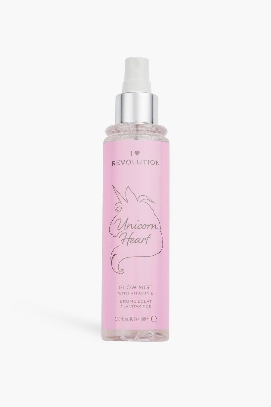 I Heart Revolution Unicorn Heart Glow-Spray, Rosa pink
