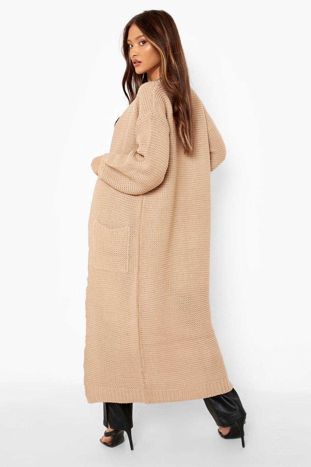 Boohoo hot sale maxi cardigan