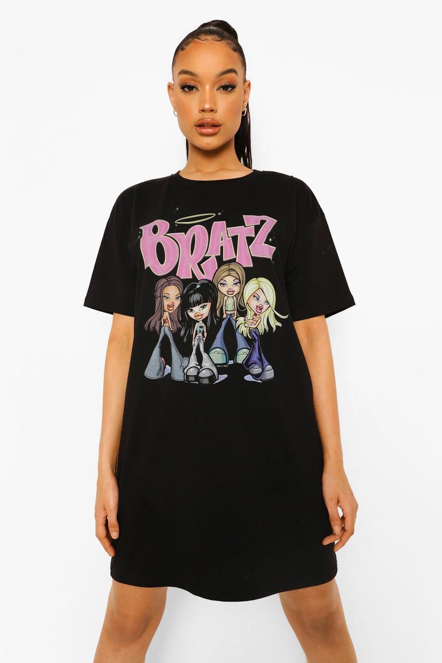 Robe t-shirt imprimé Bratz officiel, Noir image number 1