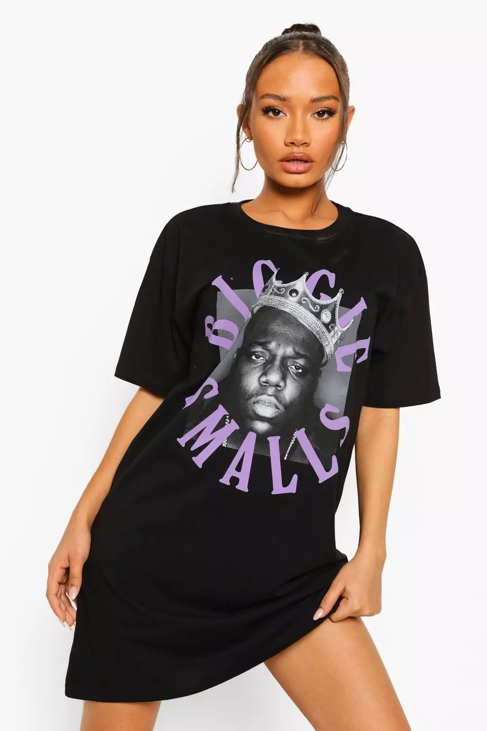 Biggie Smalls License Print T shirt Dress