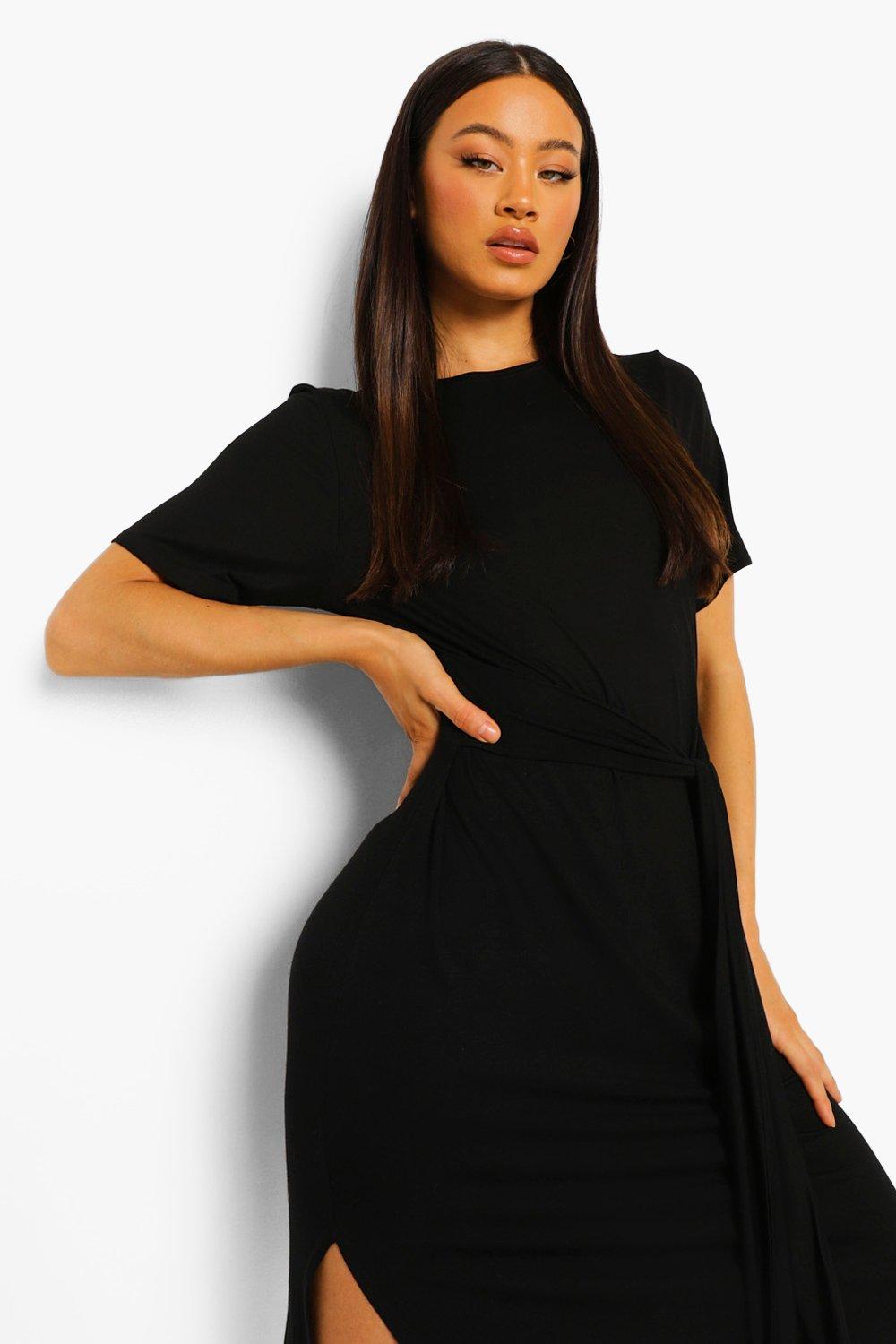 Belted t shirt on sale dress