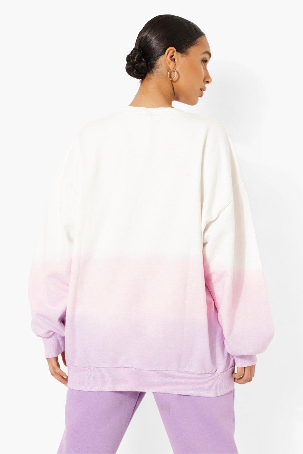 Women's cheap ombre sweatshirt