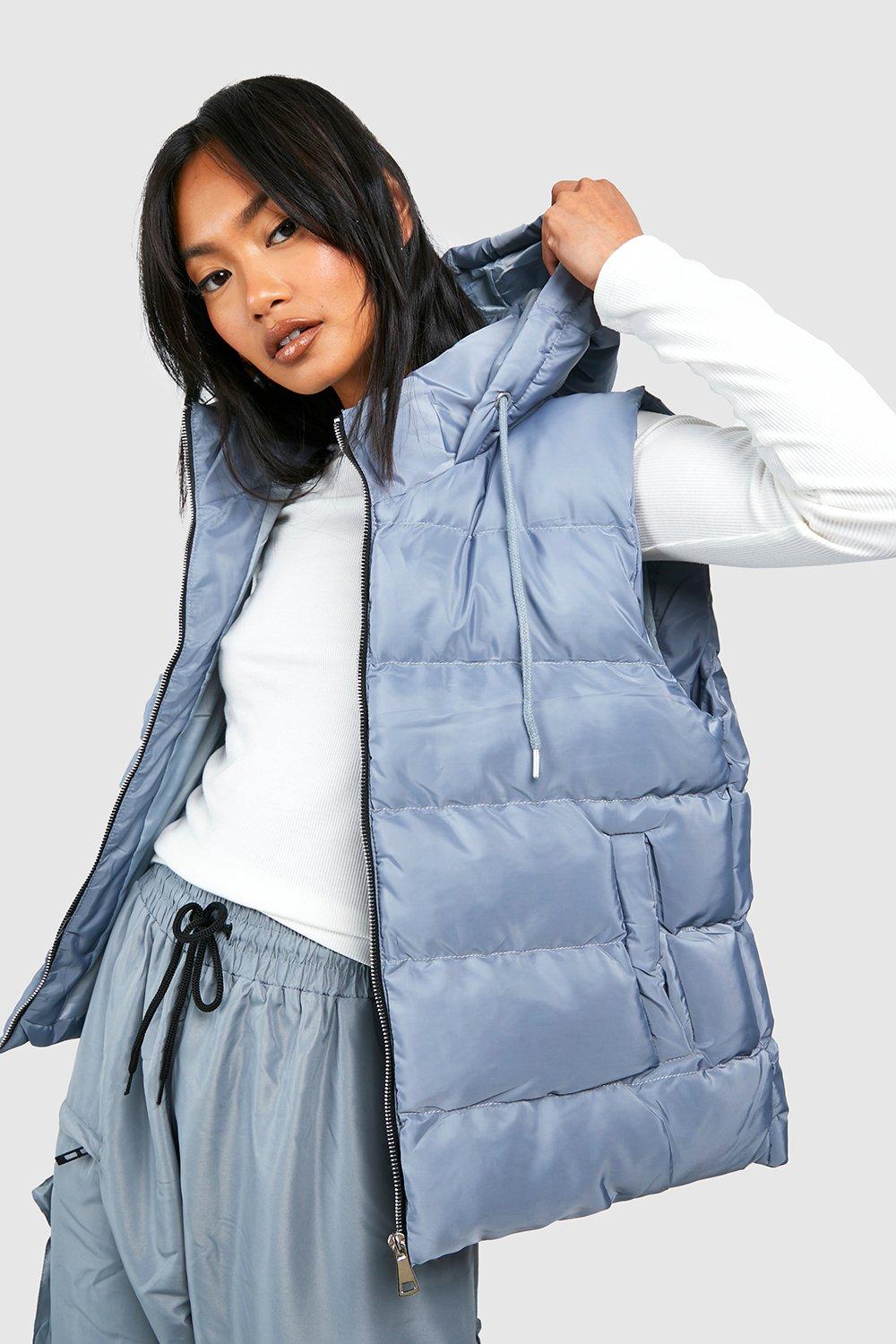 Ladies bodywarmer hot sale with hood