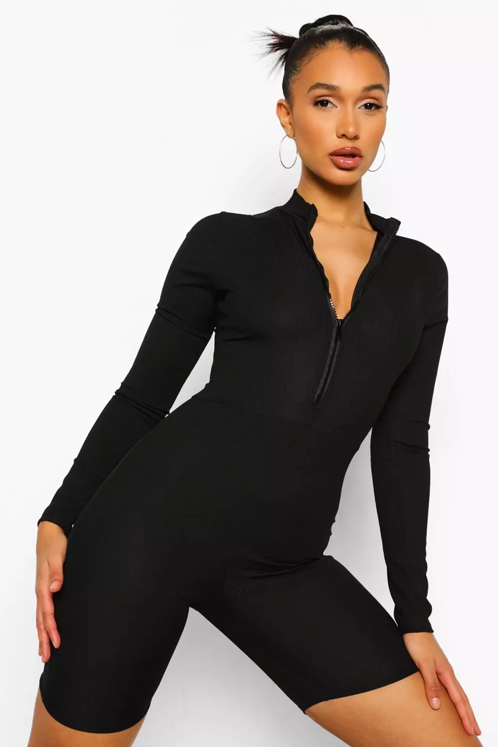 Black unitard sales playsuit