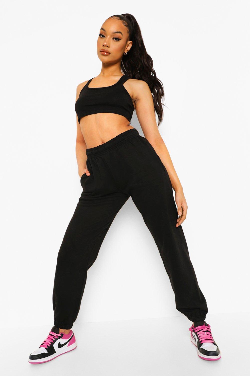 Baby Girl Bum Print Joggers | boohoo