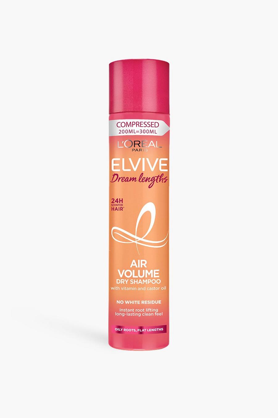 Pink L'Oréal Elvive Dream Lengths Air Volume Cleansing Dry Shampoo 150ml