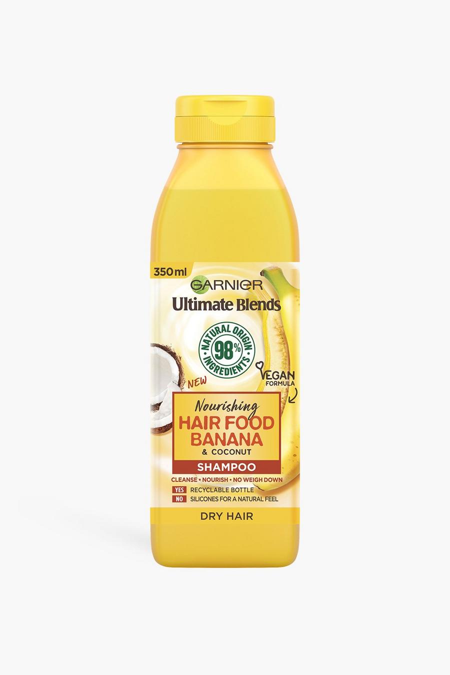 Yellow Garnier Ultimate Blends Nourishing Hair Food Banana Shampoo For Dry Hair 350ml