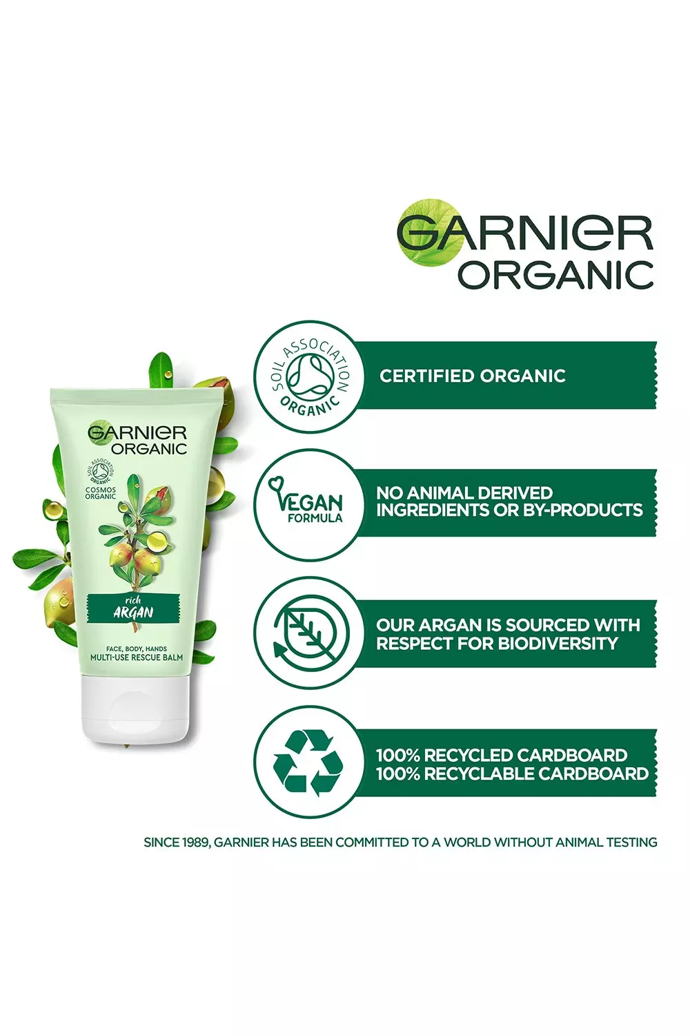 Green Garnier Argan Multi Use Rescue Balm alternative image