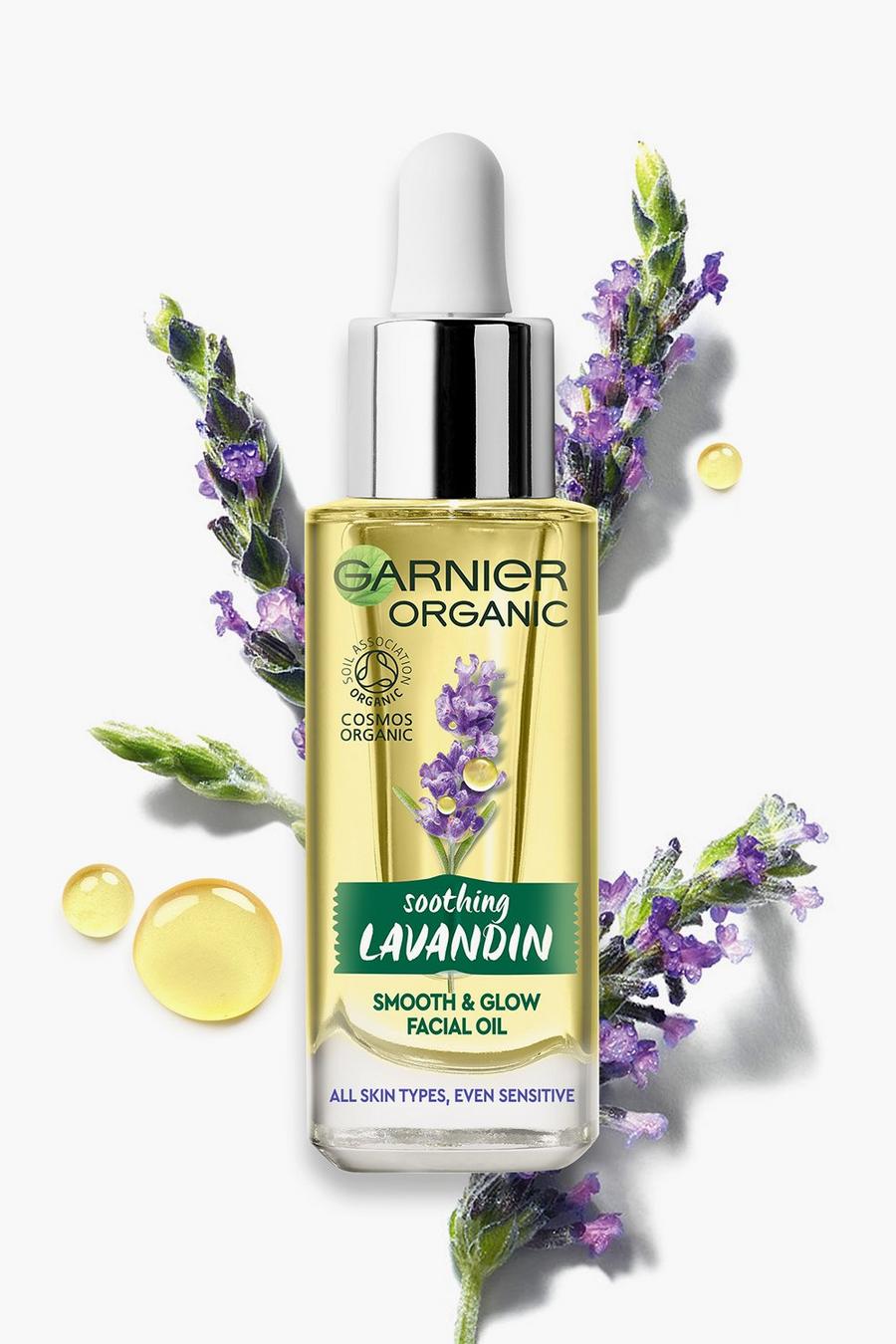 Yellow Garnier Organic Lavandin Smooth and Glow Facial Oil