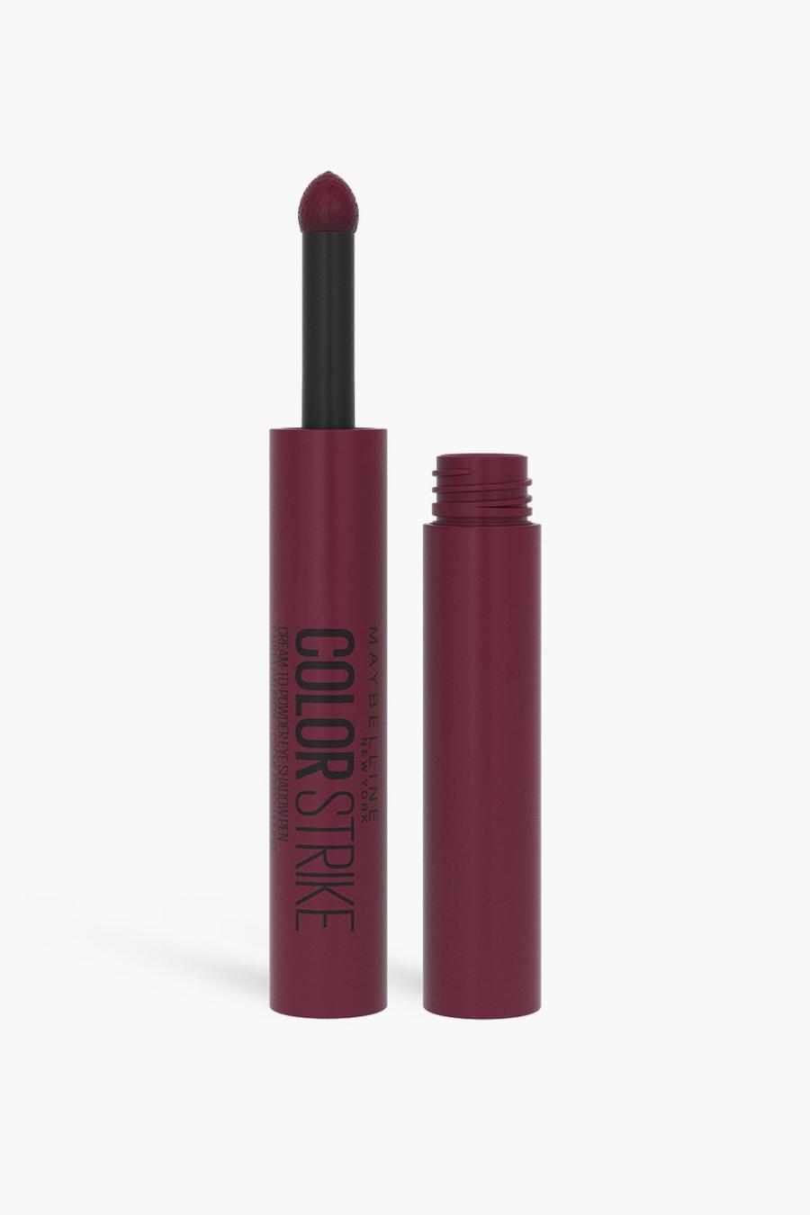 Burgundy Maybelline Color Strike Eyeshadow Pen Makeup - 15 Tempt image number 1